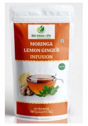 Moringa Lemon Ginger Infusion